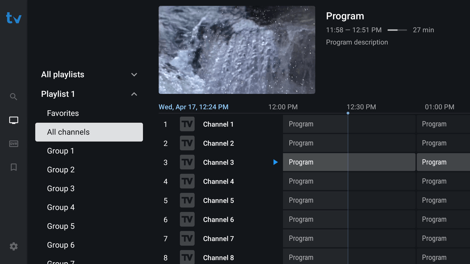 TIVImate iptv player