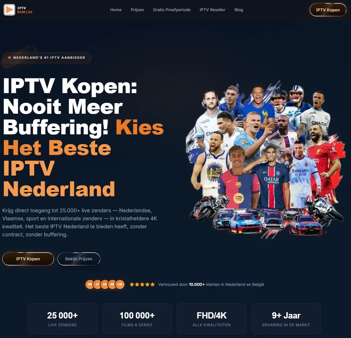 IPTV Benelux beoordeeld op de vijf controles uit de vergelijking